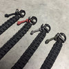 ARKTYPE Camera Paracord Wrist Strap - Black - Safety Pulls